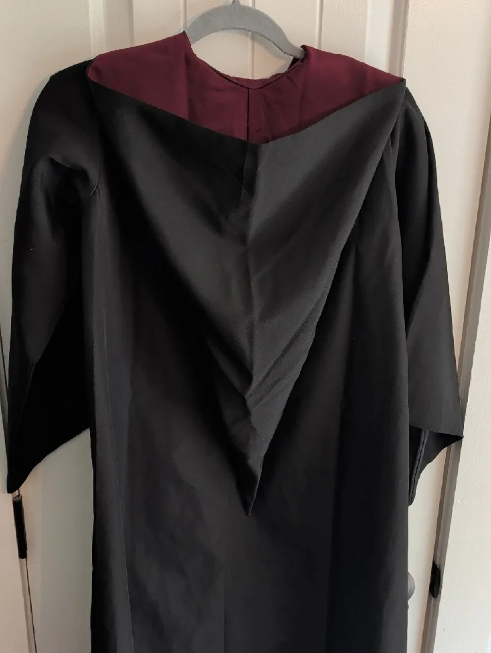 Black and Maroon Kids Wizard Costume Robe - Gryffindor Style